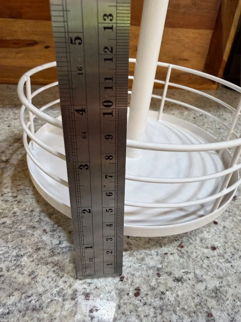 White Condiment Carousel Revolving Serving Piece